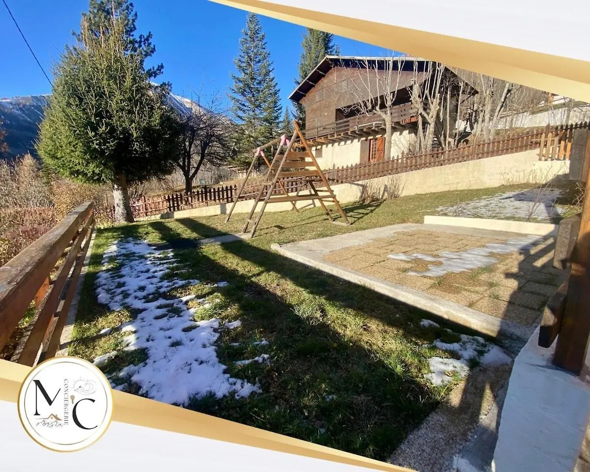 Cozy Chalet Mountain View, Garden Allos Apartment